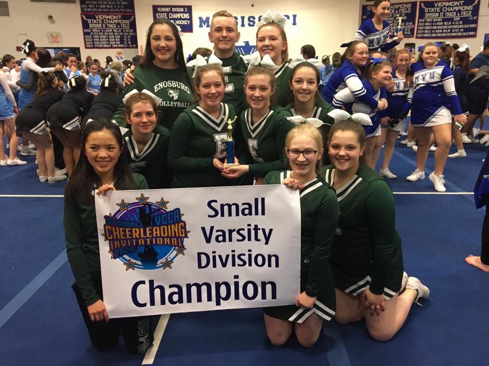 Enosburg cheerleaders win championship
